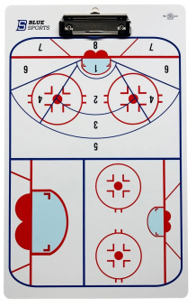 Цена на тактическая доска bluesports goalie coach clipboard Тактическая доска BlueSports Goalie Coach ClipBoard 