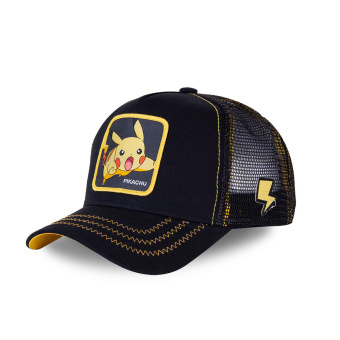 Бейсболка CapsLab Pokemon Pikachu_black